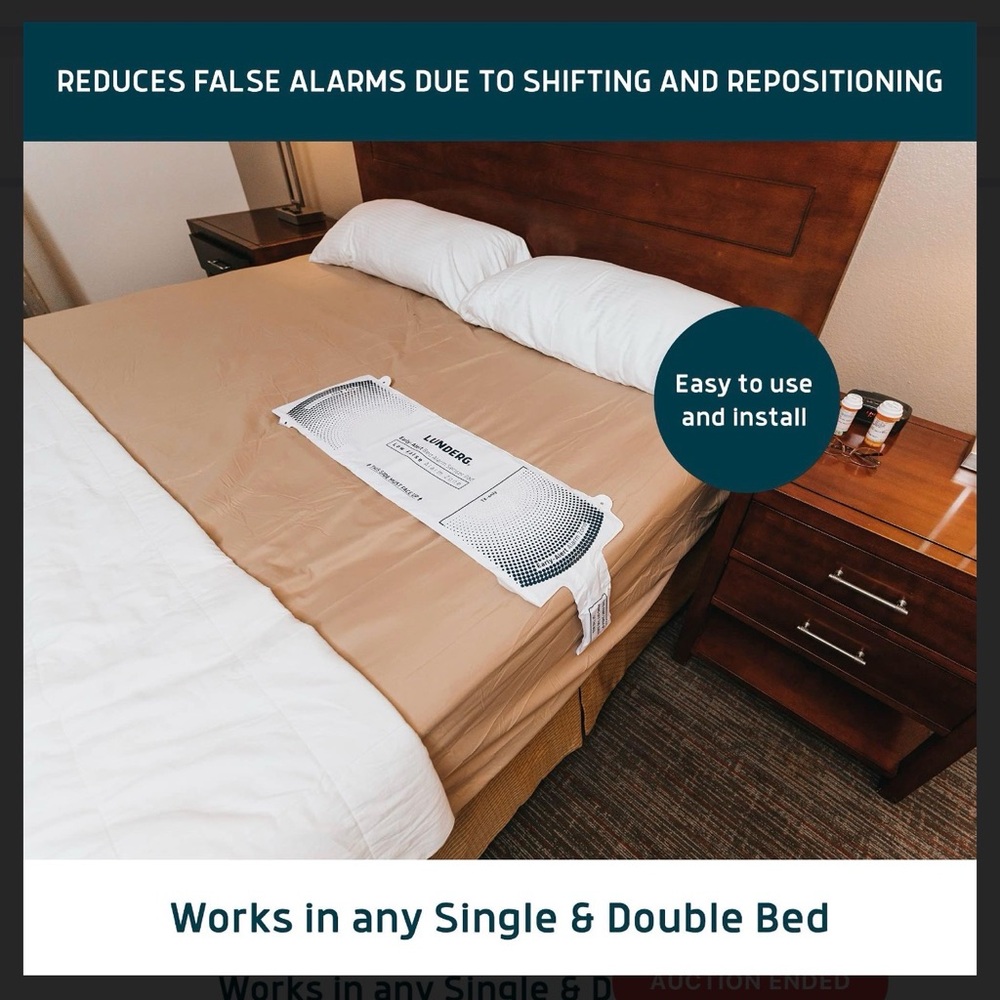 New Early-Alert Bed Alarm System with Wireless Sensor Pad - Picture 3 of 9